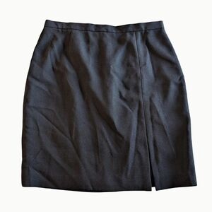 Vintage black pencil mini skirt